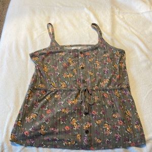 Floral Tank Top